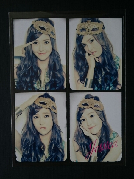 元 少女時代 ジェシカ 喜怒哀楽 ポストカード USJ 横アリ ポスカ