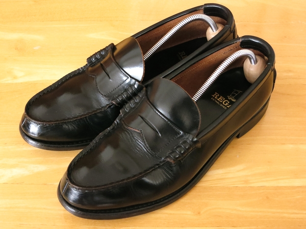 REGALリーガル本革ローファーシューズブラック26.5EE