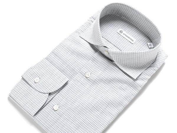 ◆【ストラスブルゴ/涼感リネン混ドレスシャツ】[sbj1330058-43]