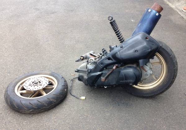 ディオ ZX AF34 AF35 エンジン付属品多数！新潟市より