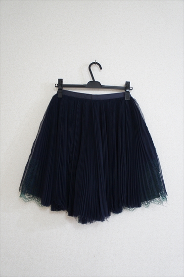 sacai 2013SS ヨンア着 バックシフォンレースキュロットパンツ