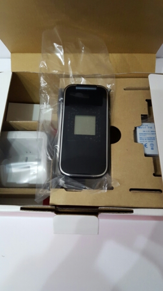 ドコモ f-01g らくらくホン 新品 判定◯ ブラック 黒