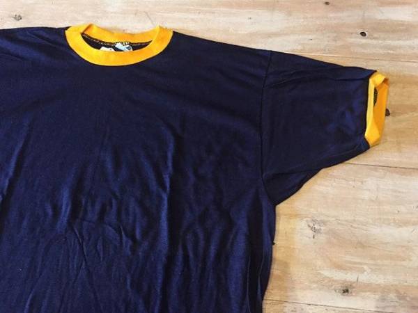 27407ビンテージ70sデッドストックチャンピオントリムTシャツ