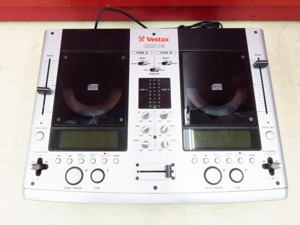 CDX-16 Vestax Mixer Dual CD Player - eBay CDJ AC100V メルカリ DJ