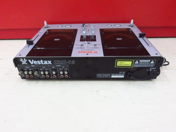 CDX-16 Vestax Mixer Dual CD Player - eBay CDJ AC100V メルカリ DJ