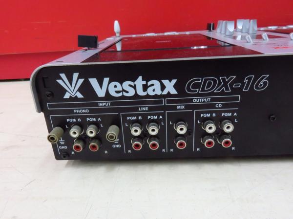 CDX-16 Vestax Mixer Dual CD Player - eBay CDJ AC100V メルカリ DJ