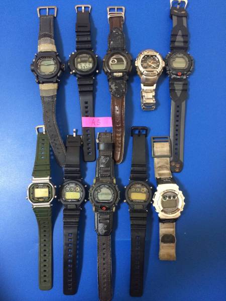 中古　G-SHOCK 　まとめて10個　ジャンク A5