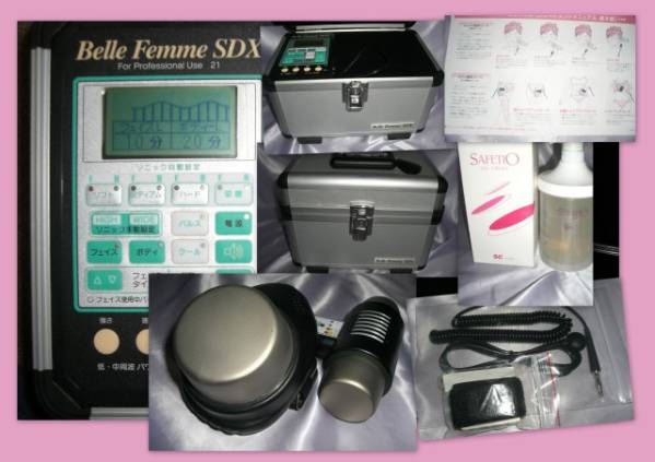 BELL FEMME SD 美容器 美容/健康 ベルファムSDXプロ プロ仕様の美容機器 フェイス＆ボディ