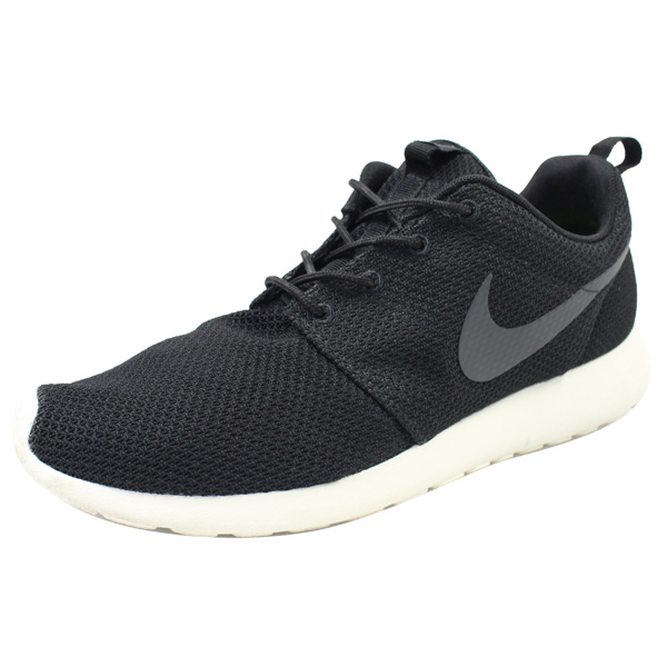 即決 NIKE ナイキ ROSHE RUN 511881-010 スニーカー 黒白 28.0cm