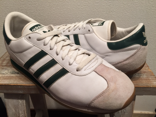 即決 06年製 アディダス カントリー MADE FOR JAPAN 白黒 28