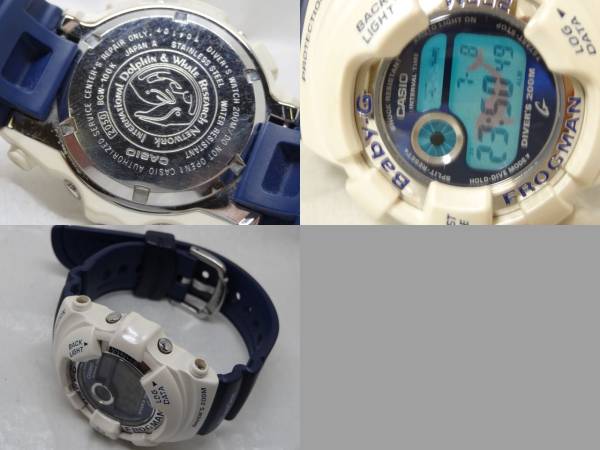 Baby-G フロッグマン BGW-100K-2JR イルカクジラ2001年モデル Baby-G