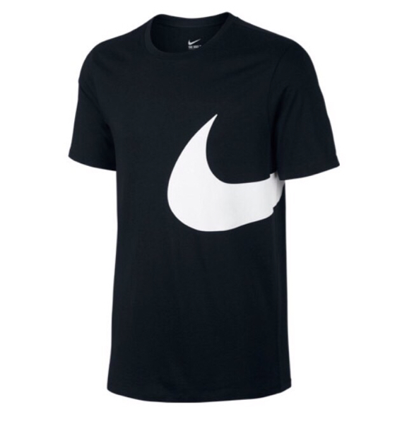 NIKE OVERSIZE SWOOSH TEE BLACK L BIG BRISTOL Tシャツ soph