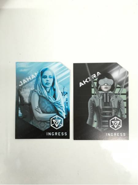 Ingress Yahan & Akira 未使用メダルコード