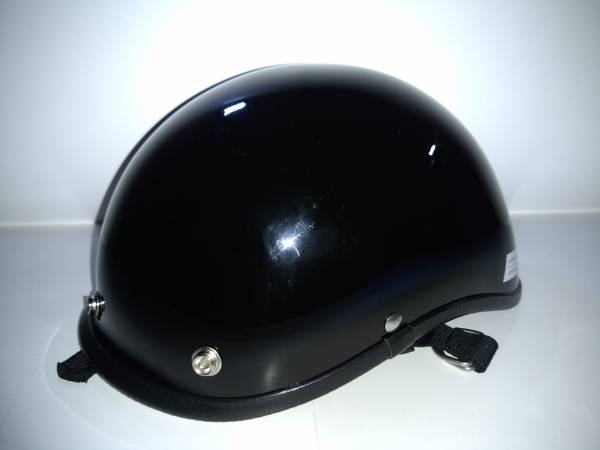 イージーライダース ハーフヘルメット バットボーン マットブラック