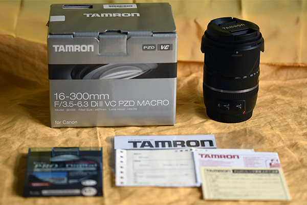 TAMRON タムロン 16-300mm F/3.5-6.3 Di II VC PZD MACRO B016