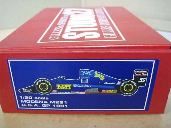 1/20 スタジオ27 モデナ ランボルギーニ Ｍ291 (USA GP) スタジオ27 1/20 モデナ M291 USA GP 1991 STUDIO27 1⁄20 Modena