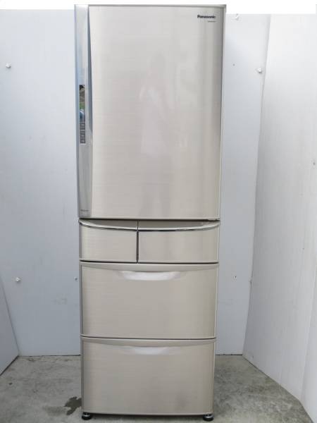 美品 Panasonic 新鮮凍結ルーム搭載 5ドア冷蔵庫 NR-E433T-N