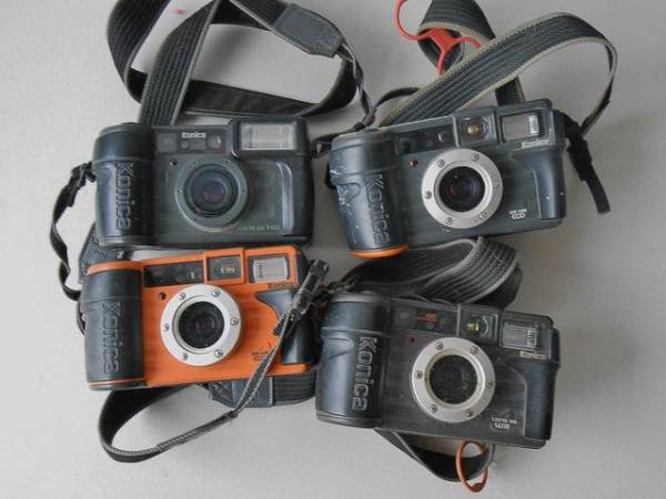 Konica コニカ 現場監督 カメラ ジャンク 4台まとめて ☆ Konica