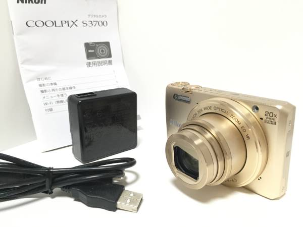 カメラ 【一部訳あり】Nikon デジタルカメラCOOLPIX S8200 ゴールド
