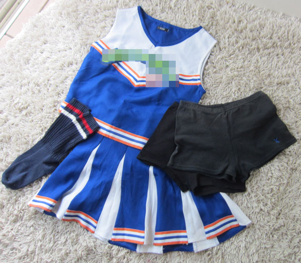 私立高校チア部上下セット一式