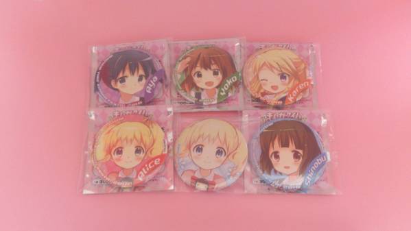 きららフェスタ缶バッジ きんいろモザイク＆アリス(ワンフェス 12月