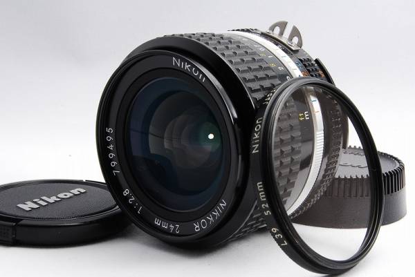 ★超極上美品★ニコン Nikon Ai-s Nikkor 24mm Ｆ2.8レンズ