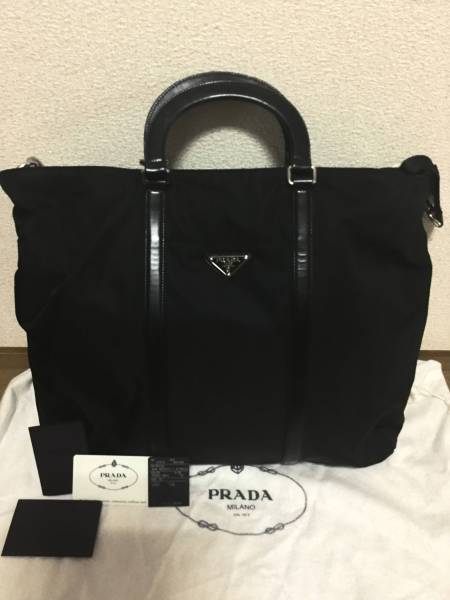 プラダ PRADA プラダ 美品 2wayバッグ トート ショルダ プラダ PRADA プラダ 美品 2wayバッグ トート ショルダ