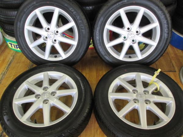 ♪希少！アクア純正アルミ＆175/65Ｒ15　中古4本セット♪