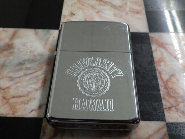 定番人気，人気セール 1989年製 ハワイ大学 UNIVERSITY HAWAII のジッポー ZIPPO No.64(その他)｜売買されたオークション情報、yahooの商品情報をアーカイブ公開 - オークファン Zippo