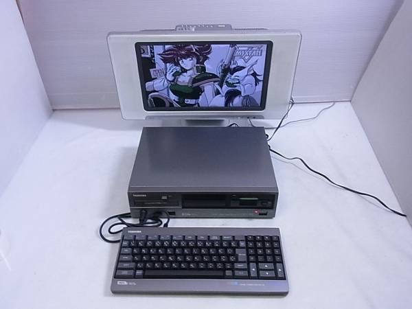 修理済 MSX2 東芝 PASOPIA IQ HX-34本体 TOSHIBA 動作品/3F678/1 MSX