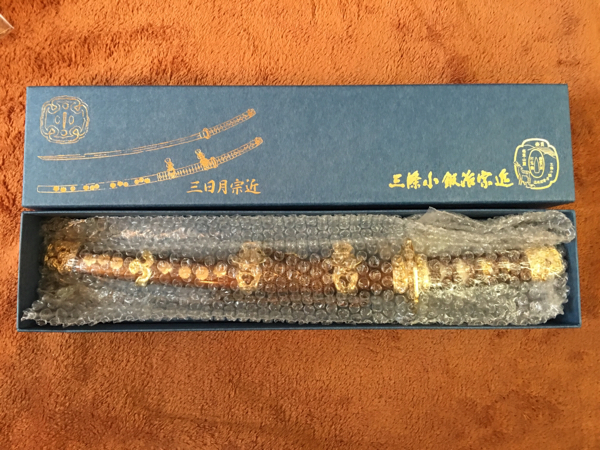 ◇三條小鍛冶宗近/三日月宗近/ペーパーナイフ/刀剣乱舞◇ 文房具 切断