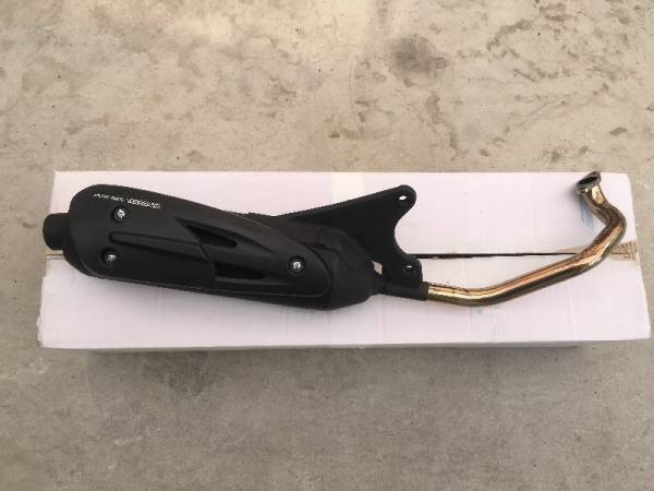 アドレスV125 / S 武川 サイレントスポーツマフラー 中古美品 アドレス