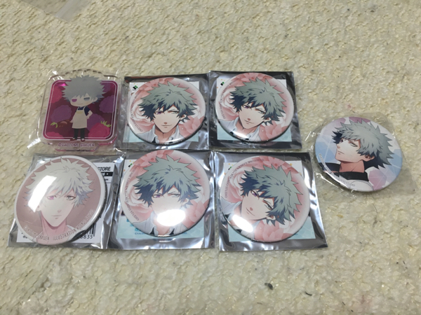 うたプリ カプセルセレクション 缶バッジ シャニスト 蘭丸 7個