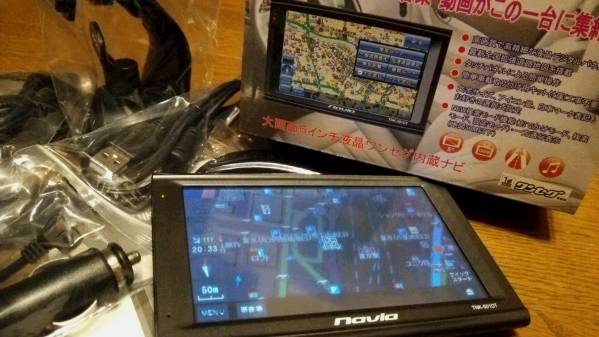 美品カイホウ5インチSDカーナビゲーション新東名オービス