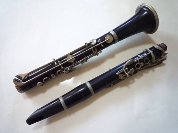 古い　ニッカン　クラリネット　ジャンク　モデル　N？