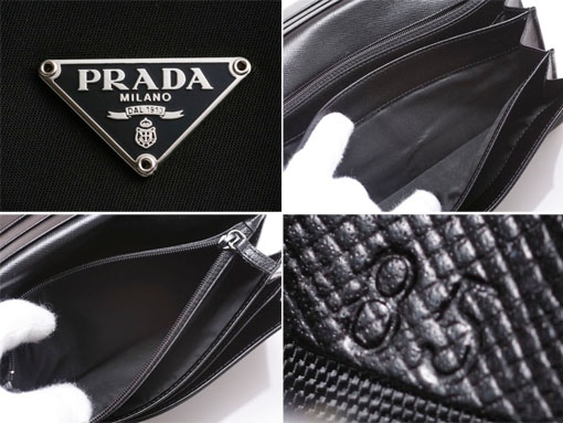 プラダ ナイロン PRADA 三角ロゴ 三角ロゴの通販 二つ折り prada 財布
