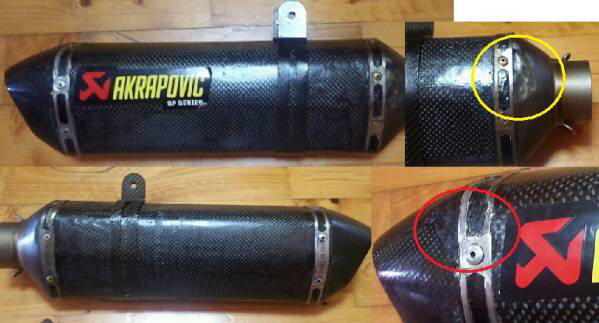 TMAX　500　530　アクラポビッチ　マフラー_2
