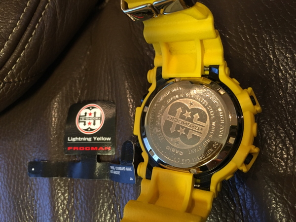 G-SHOCK フロッグマン G FROGMAN - ライトニングイエロー 30th GF 