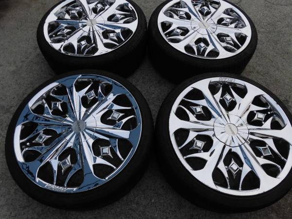NKW 20インチ メッキホイール 4本セット メッキ20インチ 4本セット 8.5J オフ40 114.3 225/35R20 タイヤ