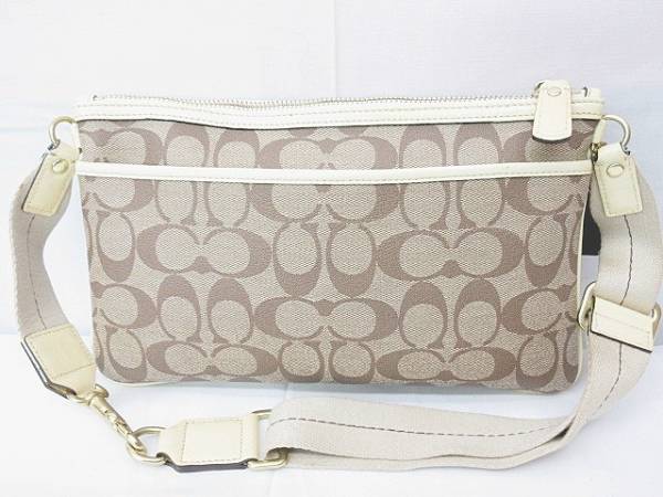 コーチ COACH ショルダーバッグ ポーチ シグネチャー ヘリテージ