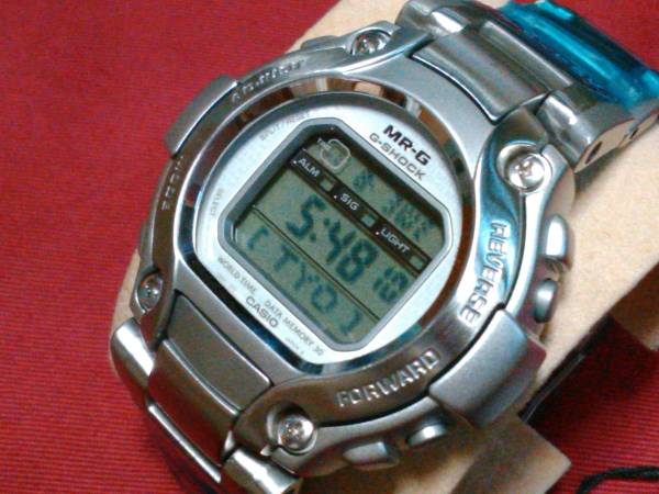 MR-G MRG-220-7 ステンレスモデル ワールドタイム G-SHOCK世界限定800