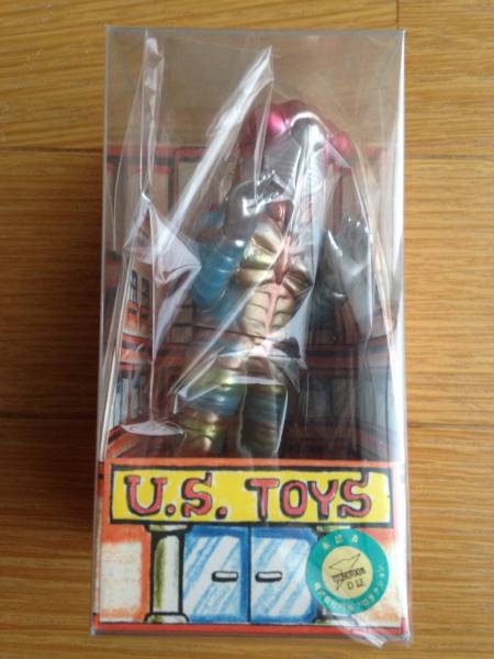 セミ人間 バルタン星人風カラー U.S.TOYS ビル箱 ウルトラＱ