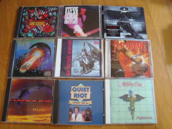 USメタル＆ハードロックCD17枚セットで！
