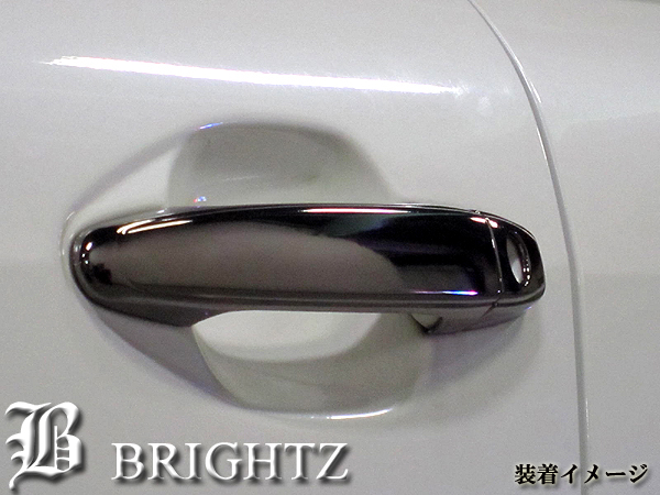 選択可能 ラウム NCZ20 ブラックメッキ ドアノブカバー 10P