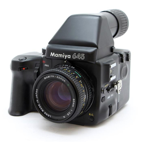 ジャンク マミヤ Mamiya 645 PRO ボディ + SEKOR 80mm F2.8 N カメラ
