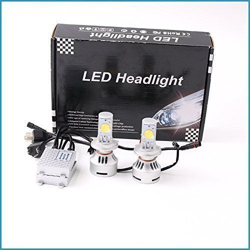 CREEチップ 両面 LEDバルブ H4 HI/LO 6500K(白) 6400ルーメン