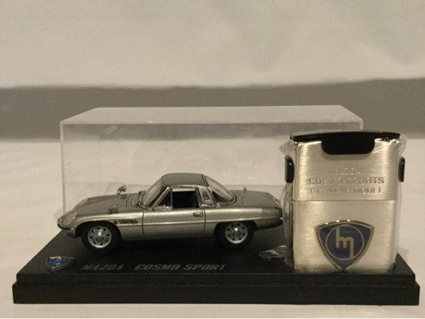 1/43 マツダ コスモスポーツ 限定 zippo ライター & ミニカー 未使用