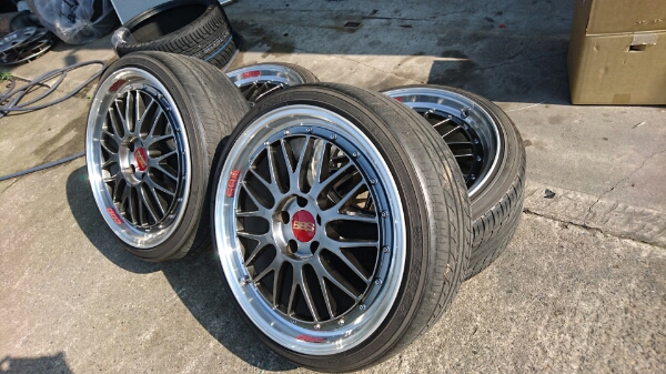 BBS LMチャンピオンエディション LM220H/221H 極上品 8.5j 9.5j 
