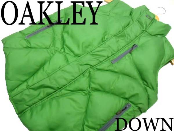 0823-e8 ダウン使用■オークリー OAKLEY 冬物 ダウンベスト