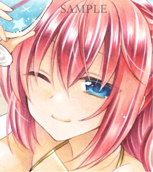 同人手描きイラスト　作家原画一点もの　ボカロ　巡音ルカ　水着 同人手描きイラスト VOCALOID/巡音ルカ 水着の入札履歴 - 入札者の順位